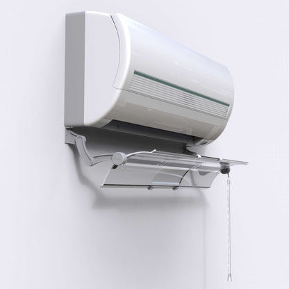 Deflector for wall-mounted air conditioners