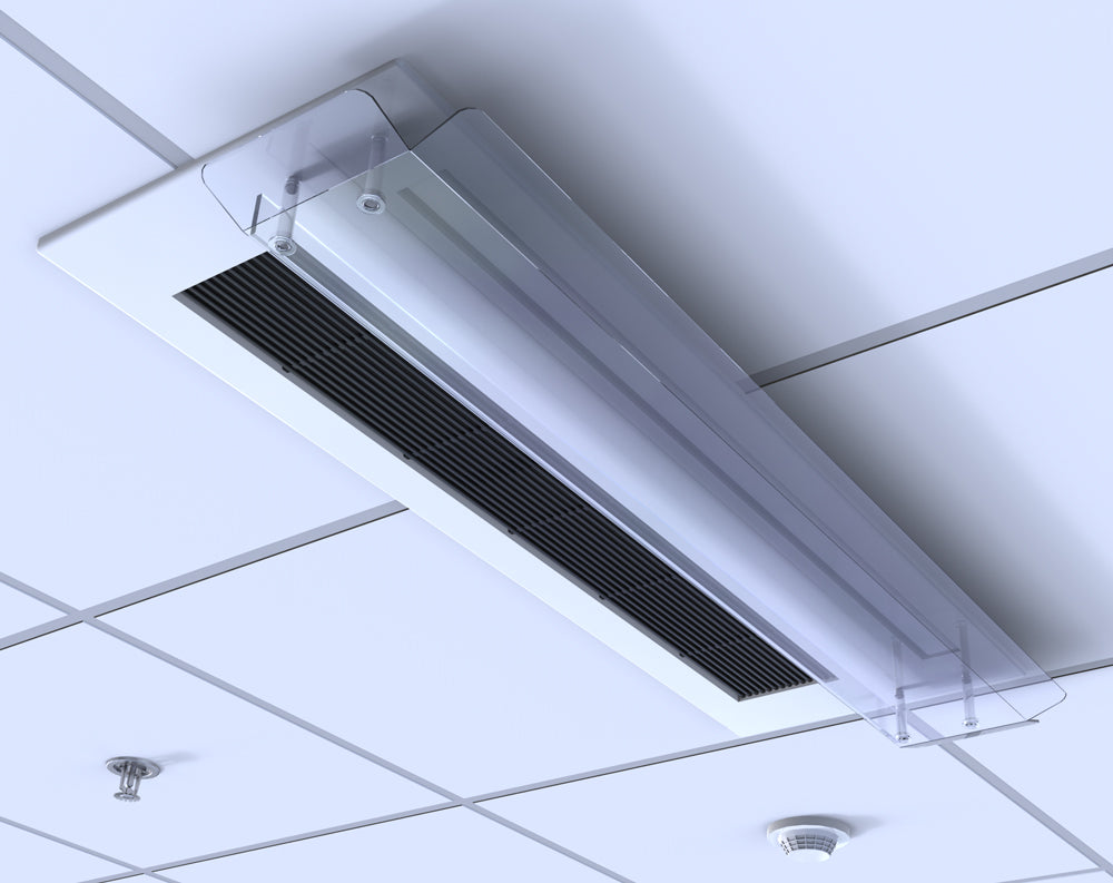 Deflector for disposable cassette air conditioners