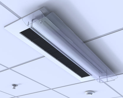 Deflector for disposable cassette air conditioners